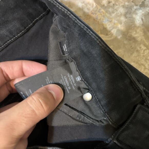 G Star Raw Jeans Mens 31x30 (Fits 31x29) 5620 3D Super Slim Restored Biker Moto - Picture 8 of 13